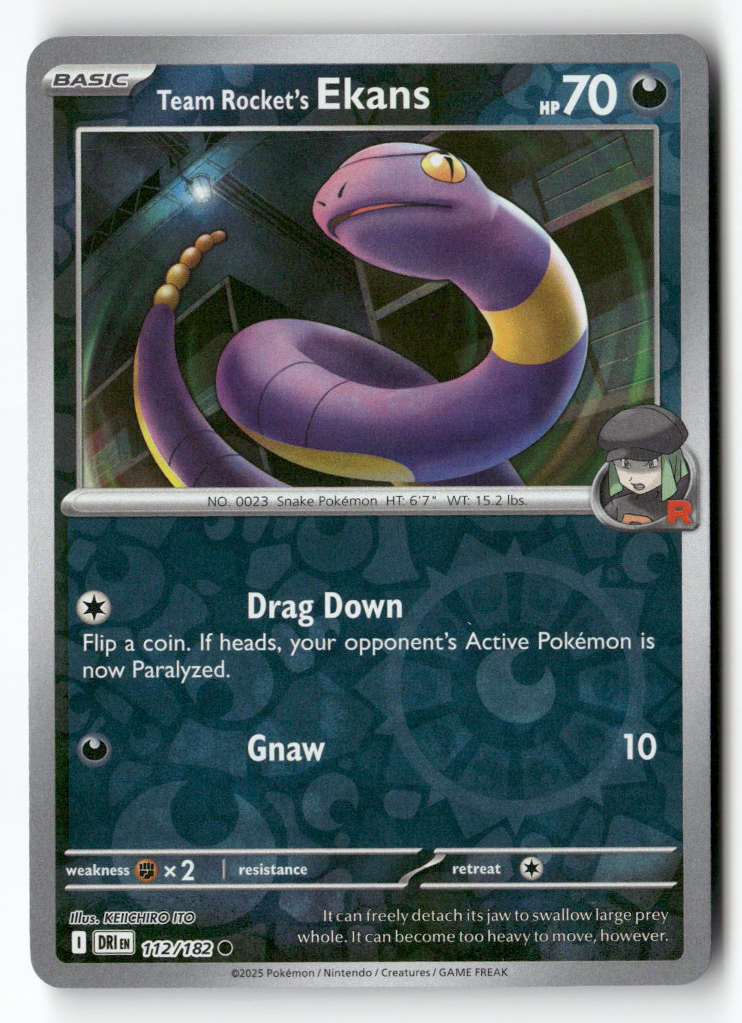 Team Rocket's Ekans