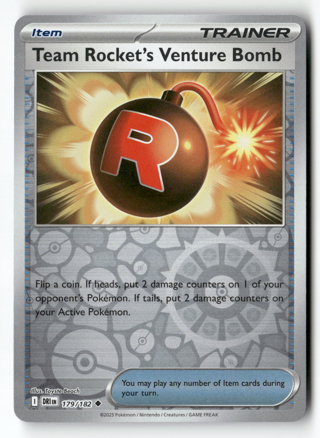 Team Rocket's Venture Bomb