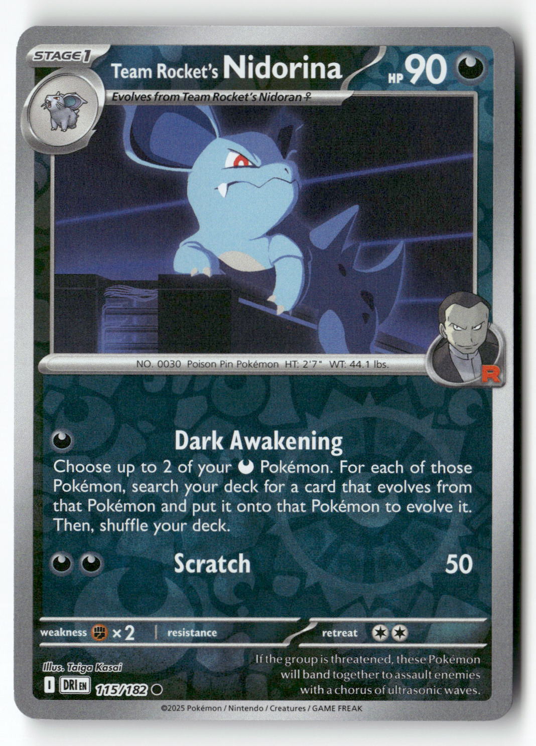 Team Rocket's Nidorina