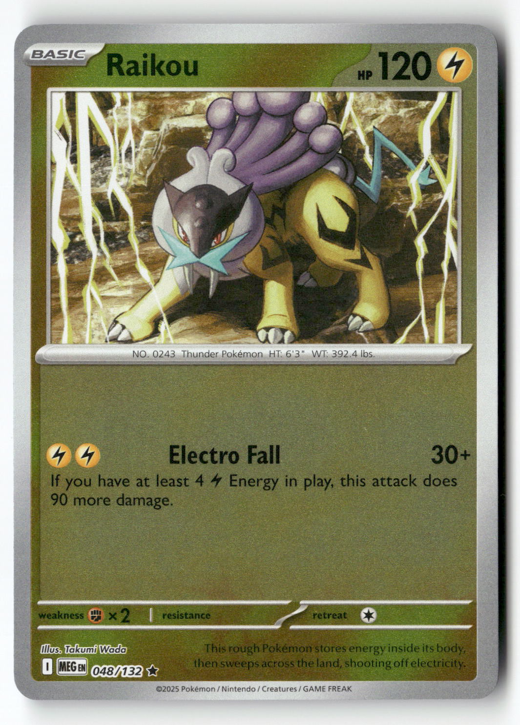 Raikou | Near Mint / English / Reverse Holofoil