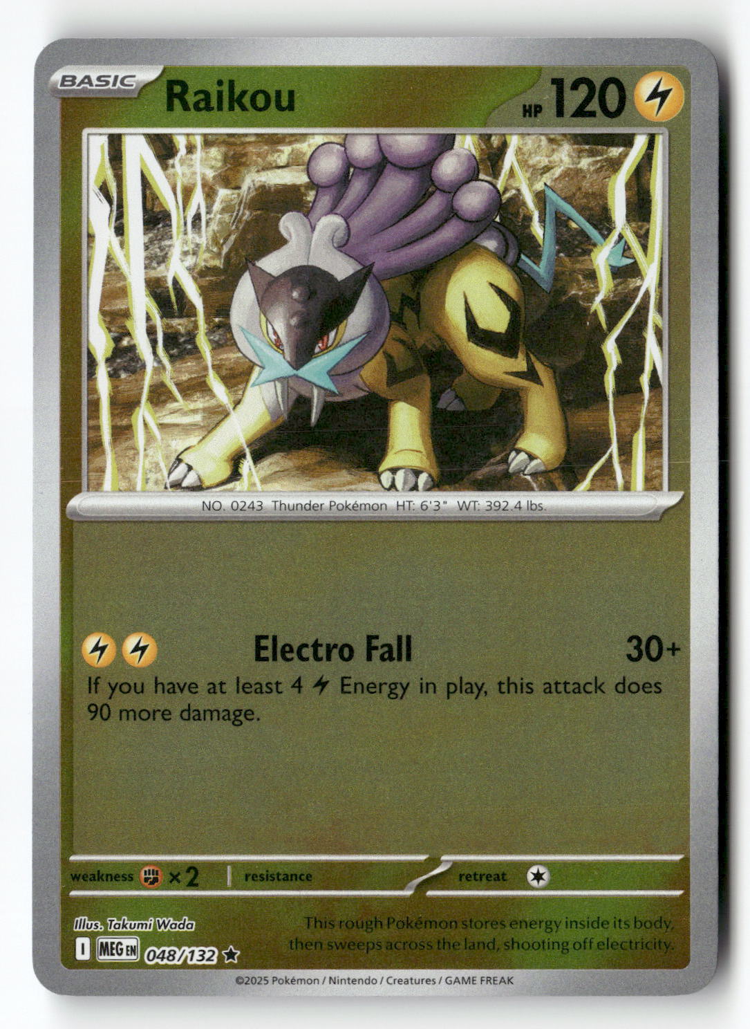 Raikou | Near Mint / English / Reverse Holofoil