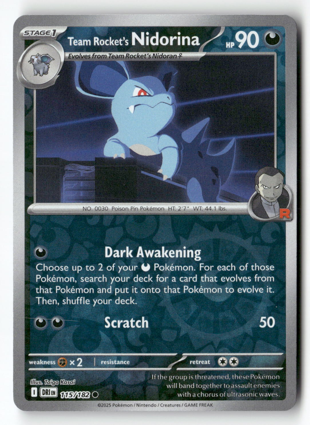Team Rocket's Nidorina