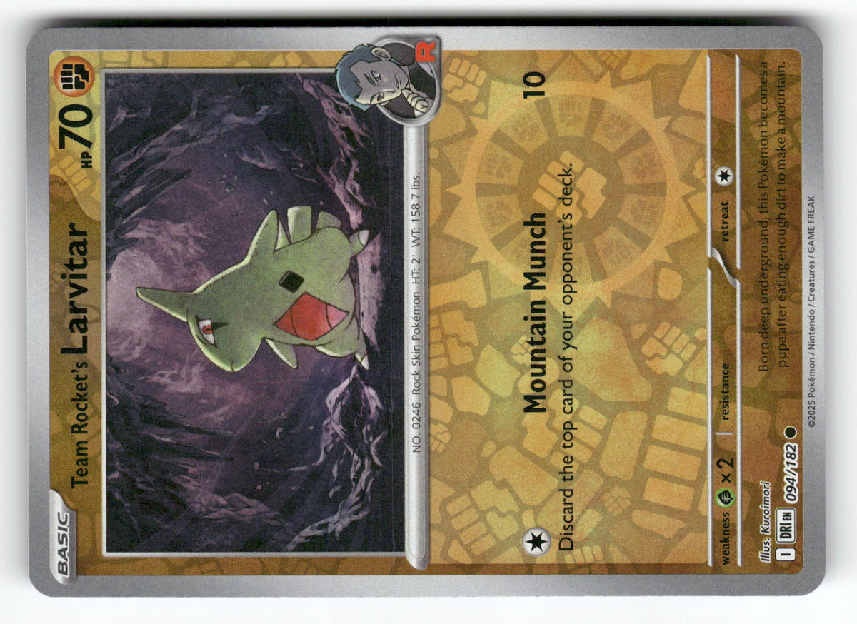 Team Rocket's Larvitar