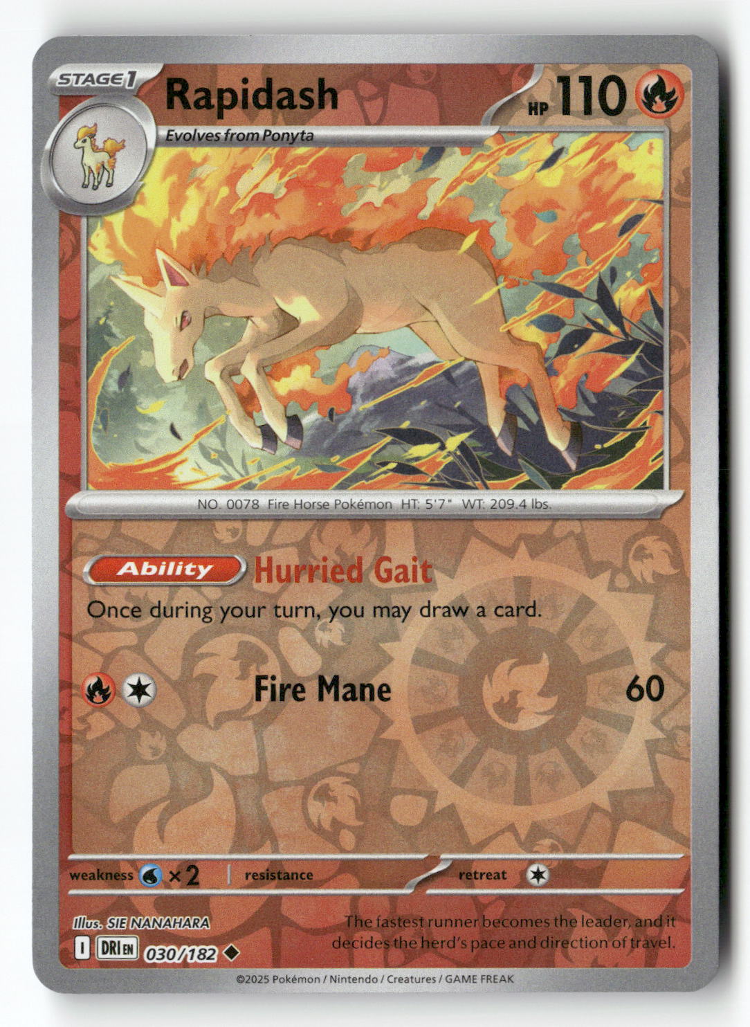 Rapidash - 030/182