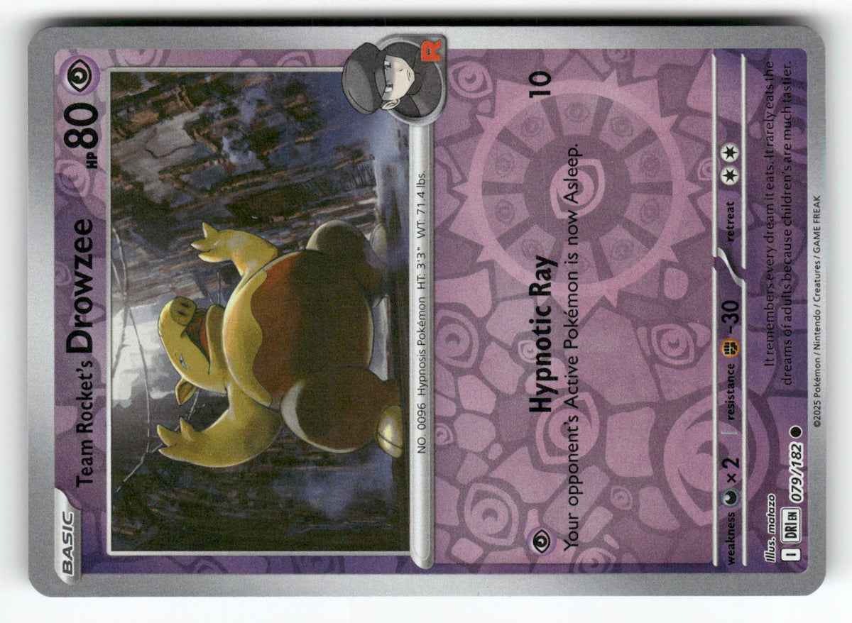Team Rocket's Drowzee