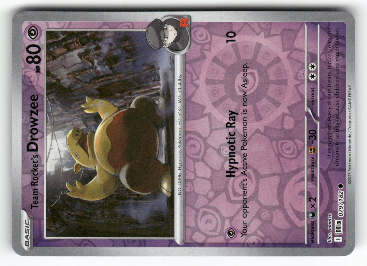 Team Rocket's Drowzee