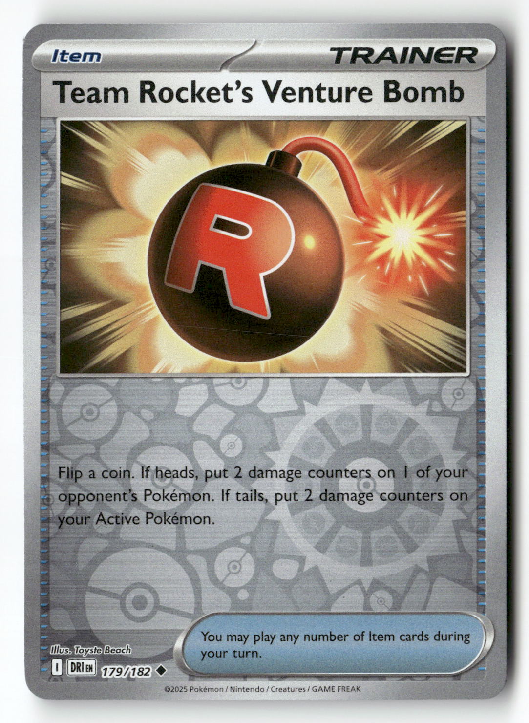 Team Rocket's Venture Bomb
