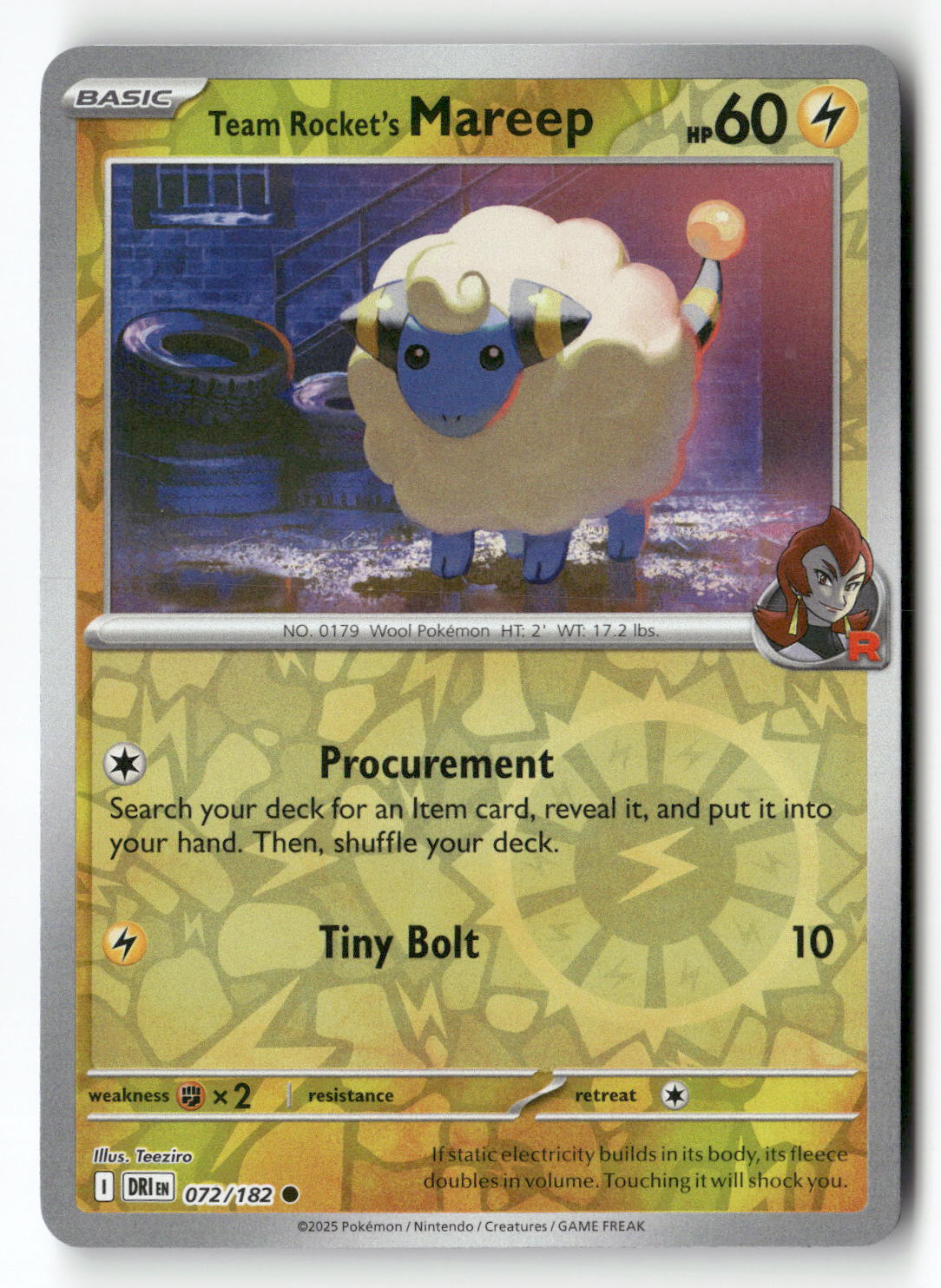 Team Rocket's Mareep