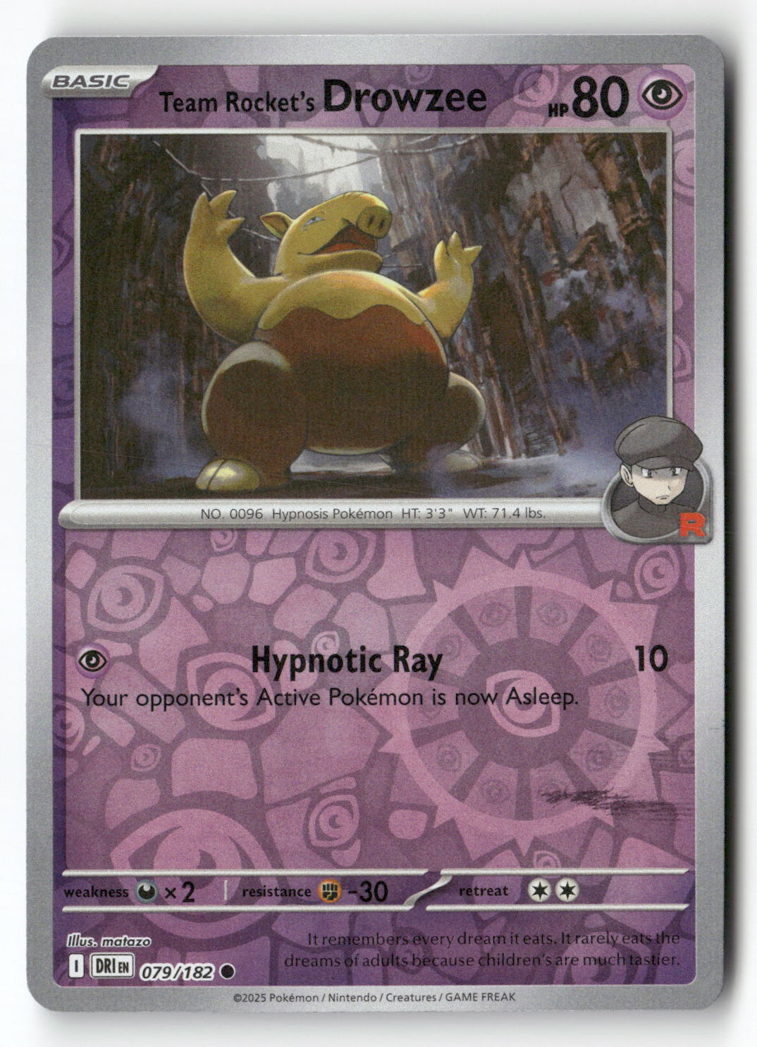 Team Rocket's Drowzee