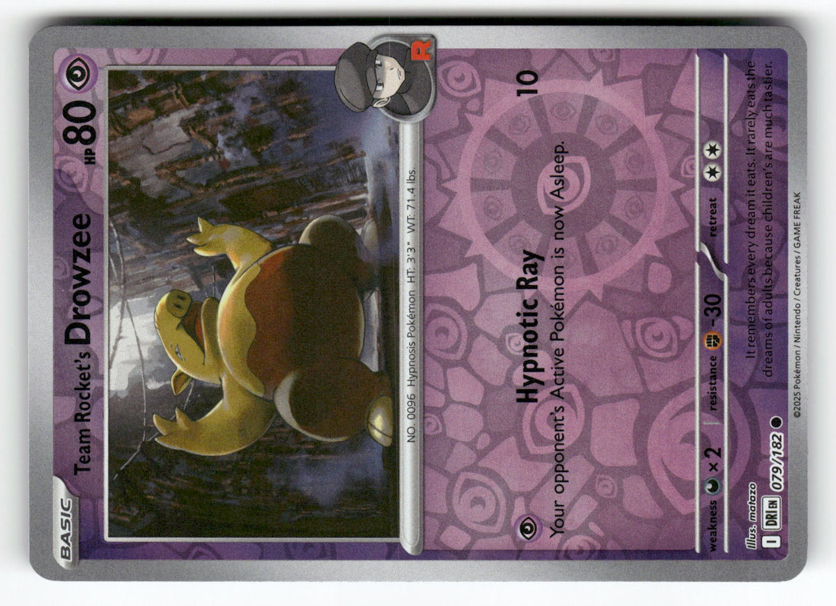 Team Rocket's Drowzee