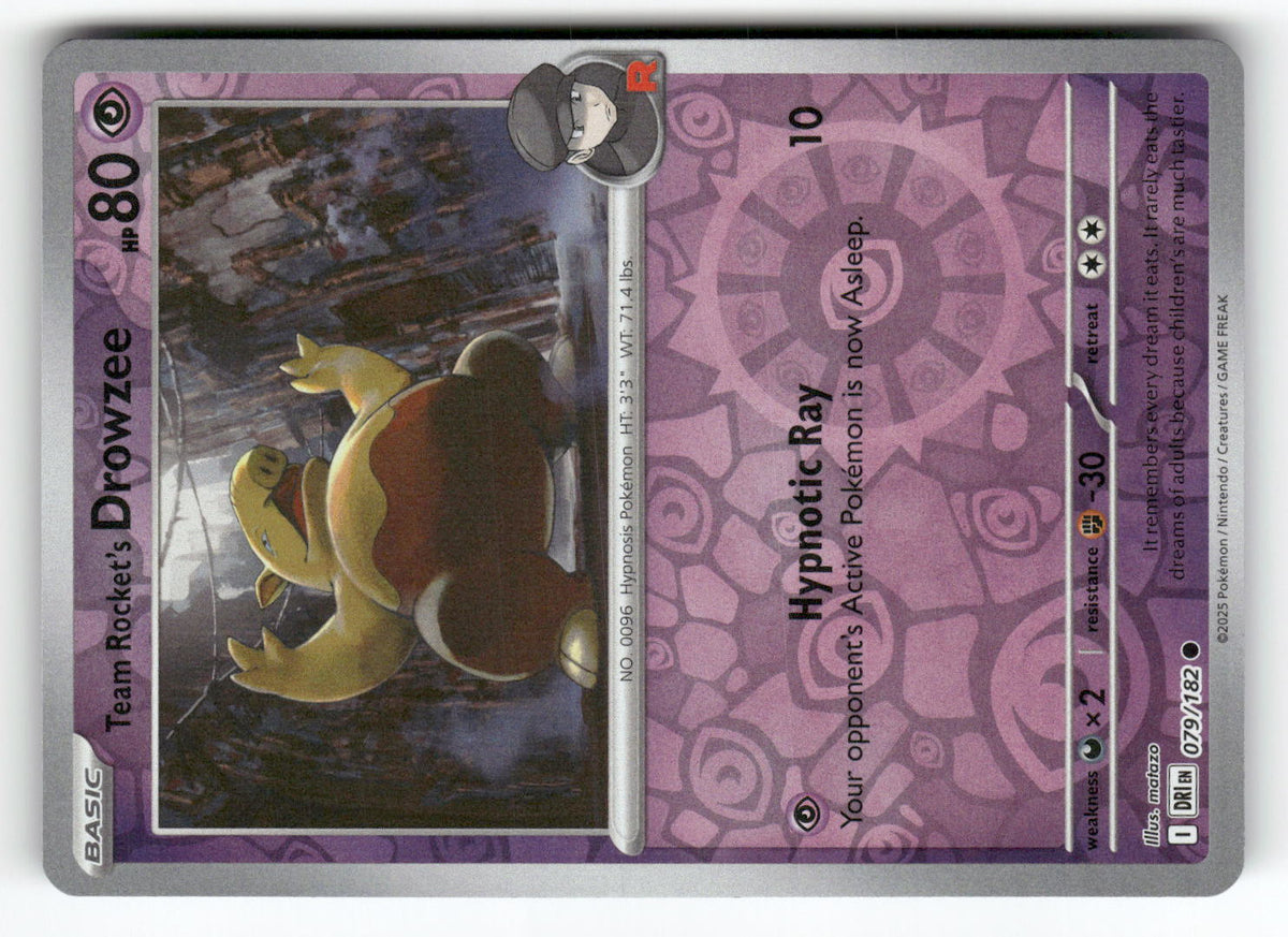 Team Rocket's Drowzee