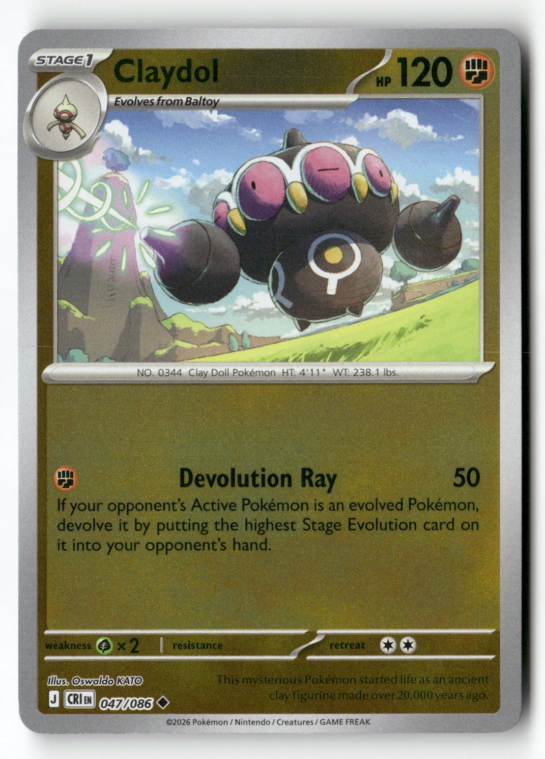 Claydol - 047/086