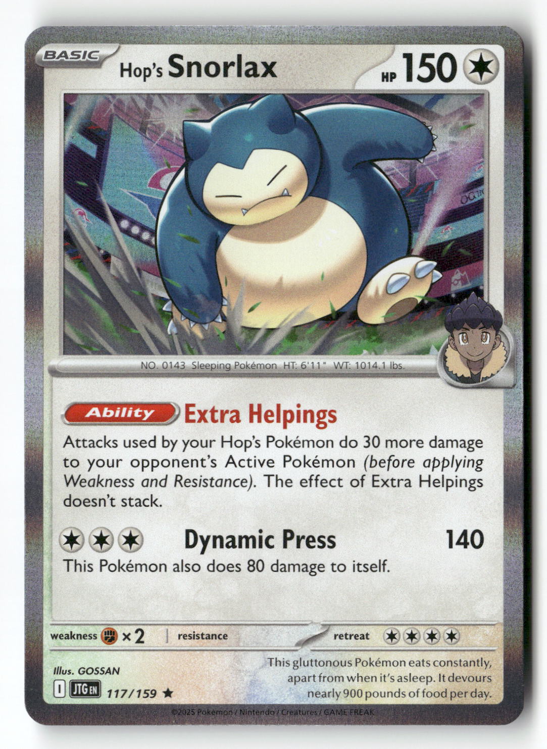 Hop's Snorlax