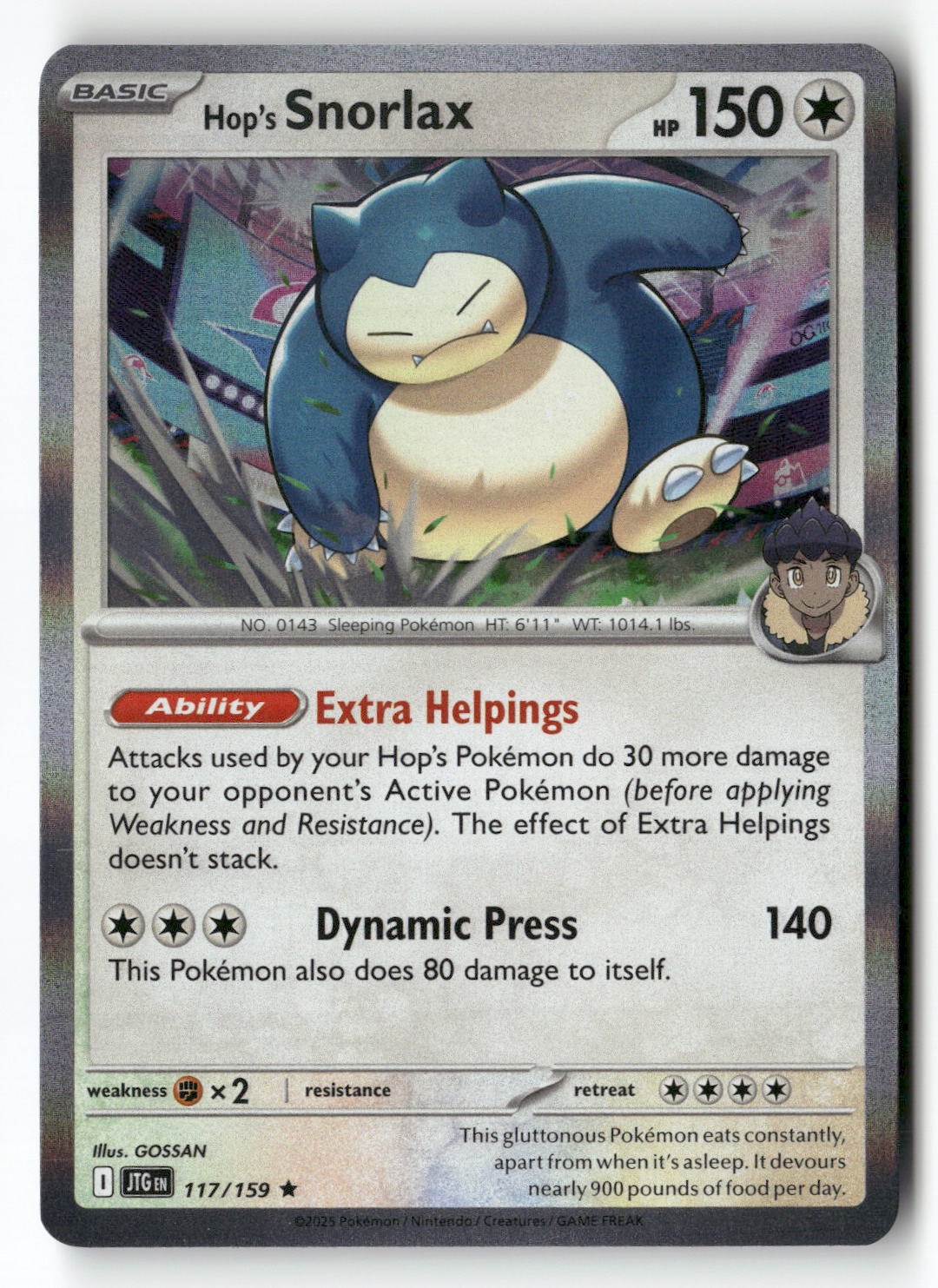 Hop's Snorlax