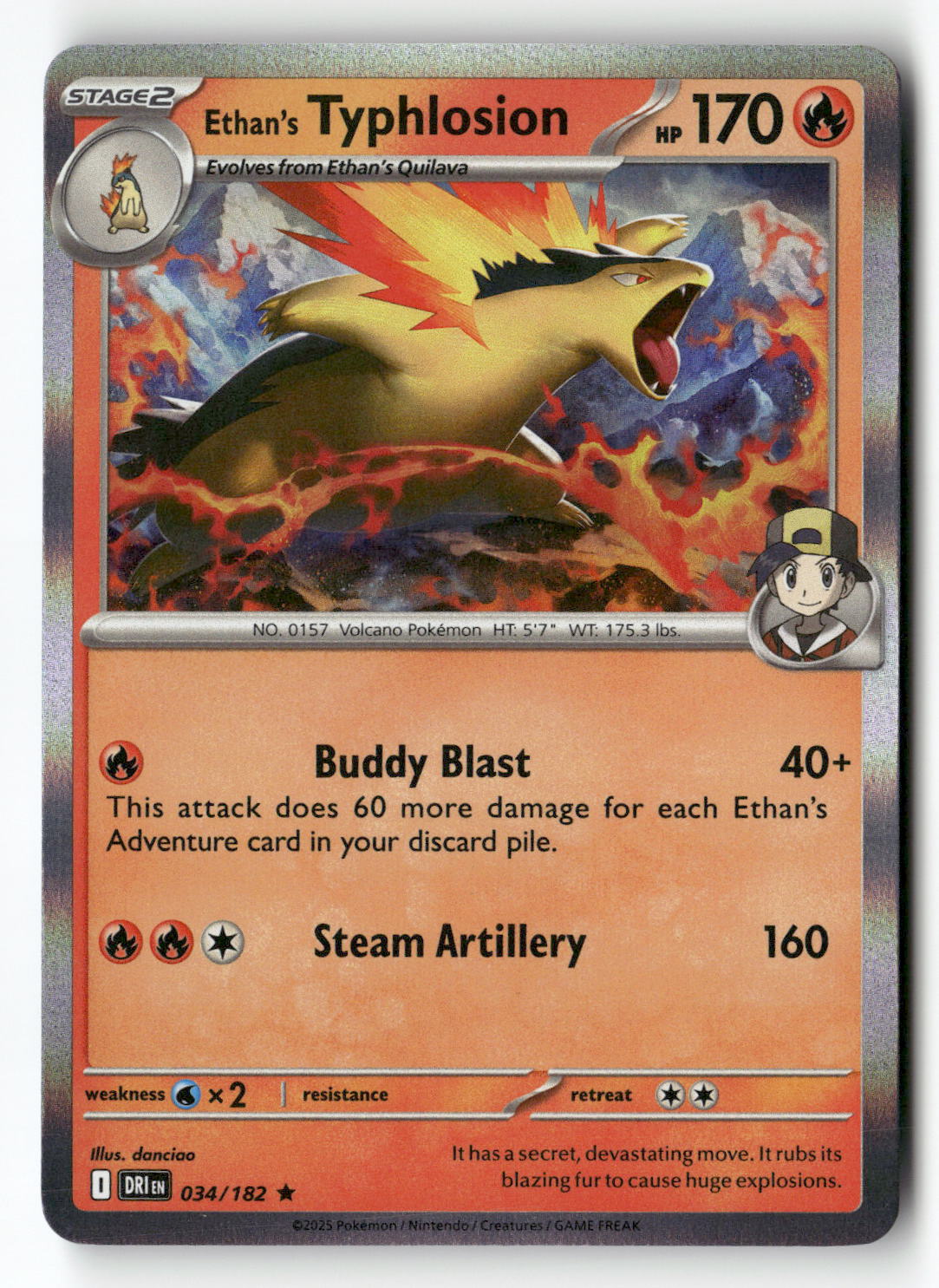 Ethan's Typhlosion