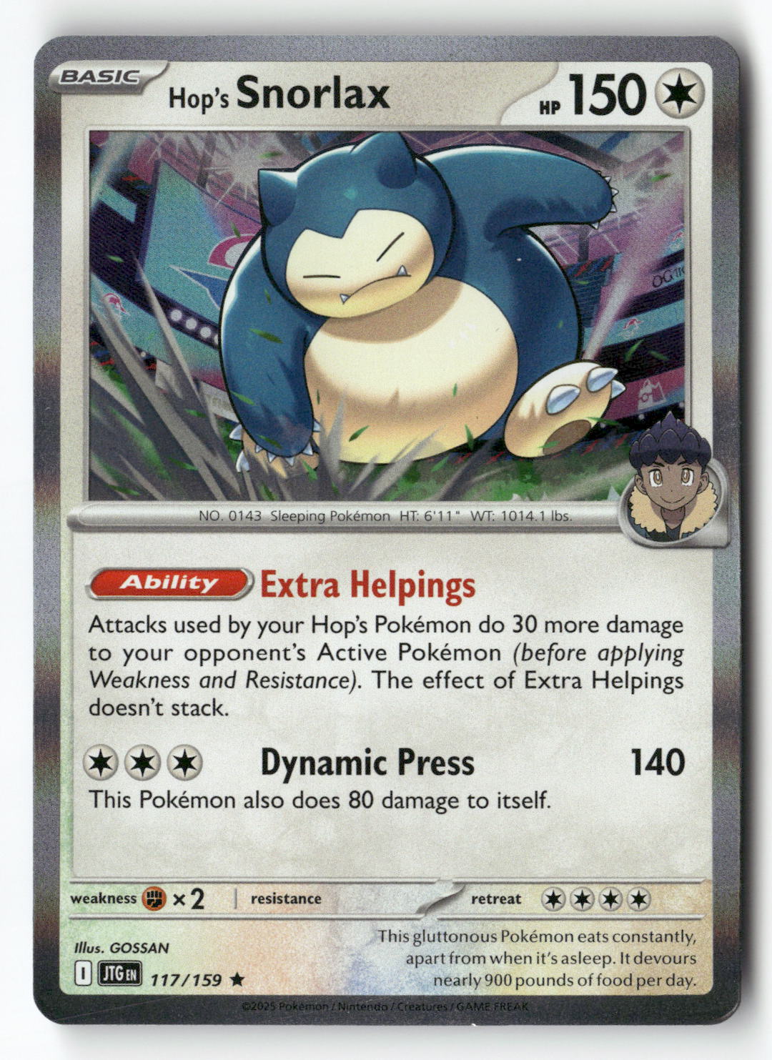 Hop's Snorlax