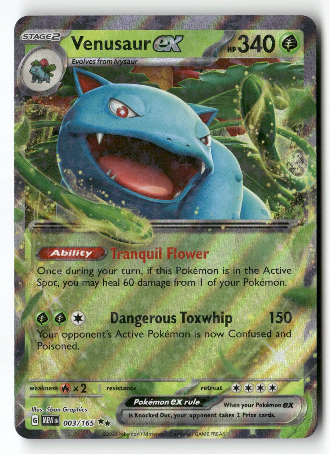 Venusaur ex - 003/165