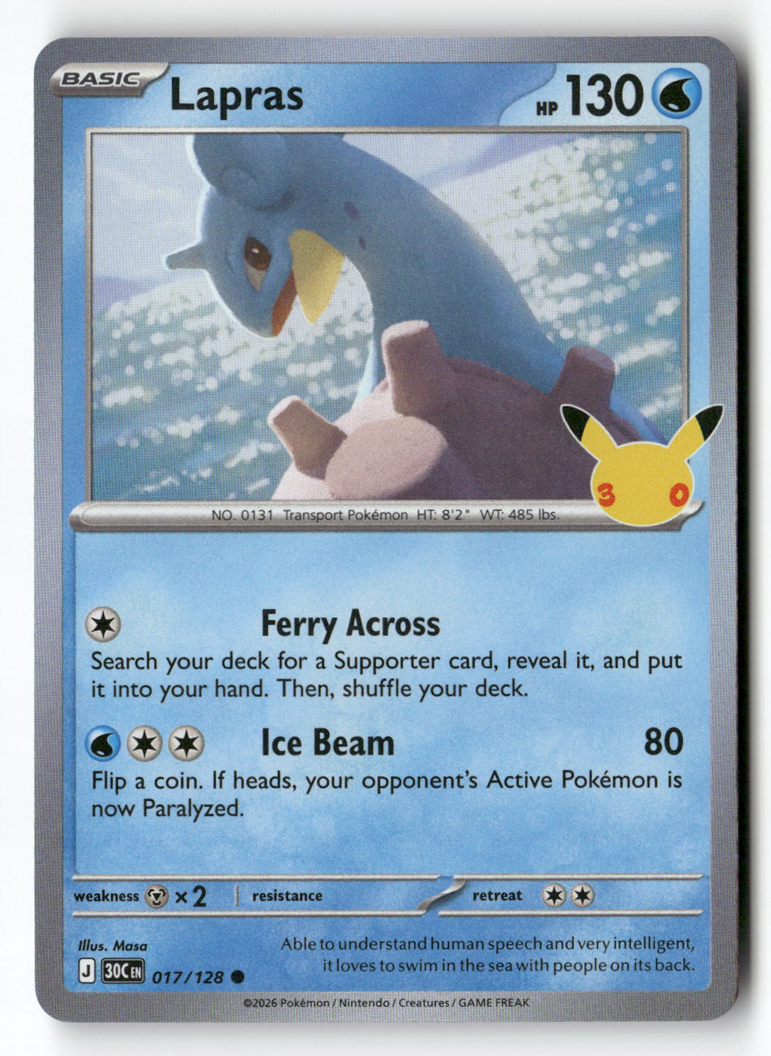 Lapras - 017/128