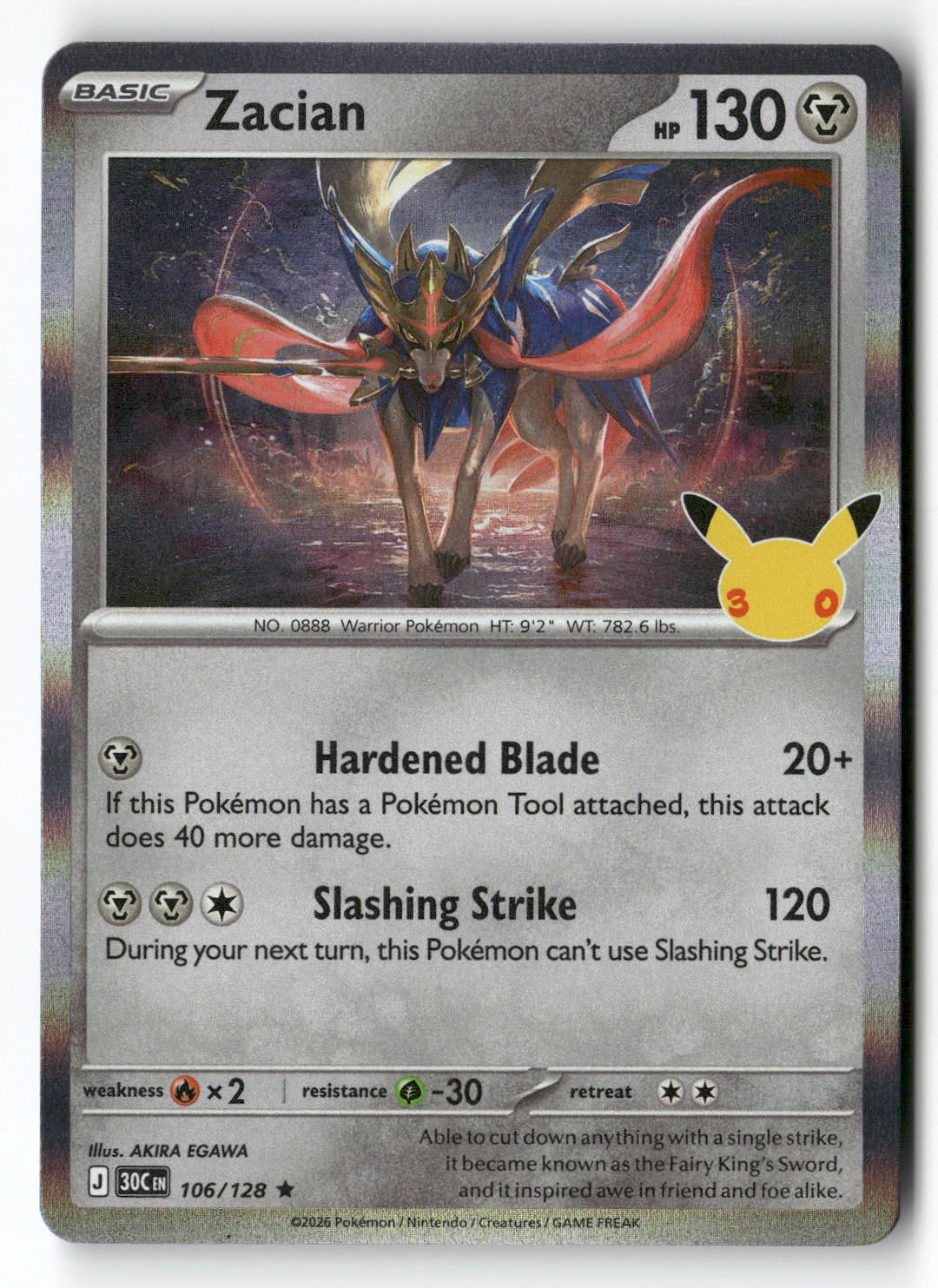Zacian | Near Mint / English / Holofoil