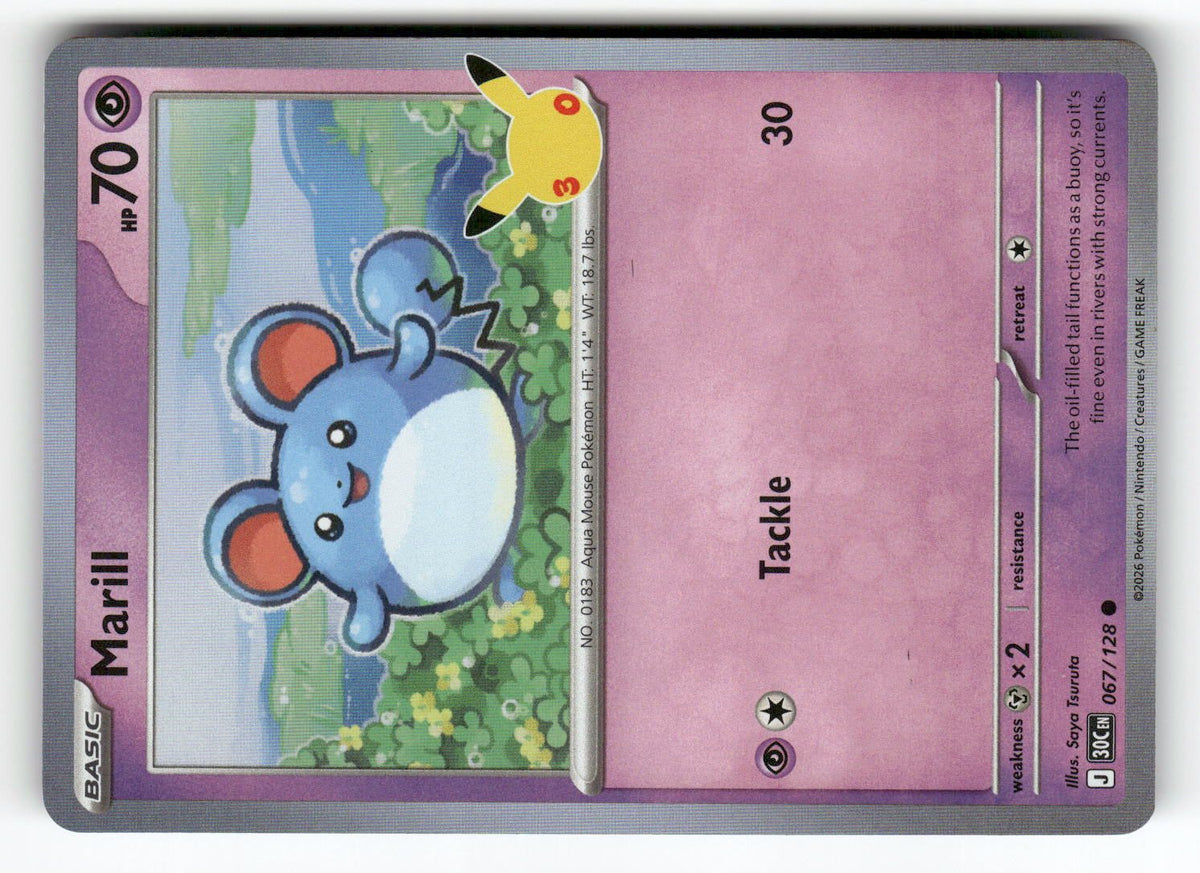 Marill | Near Mint / English / Holofoil