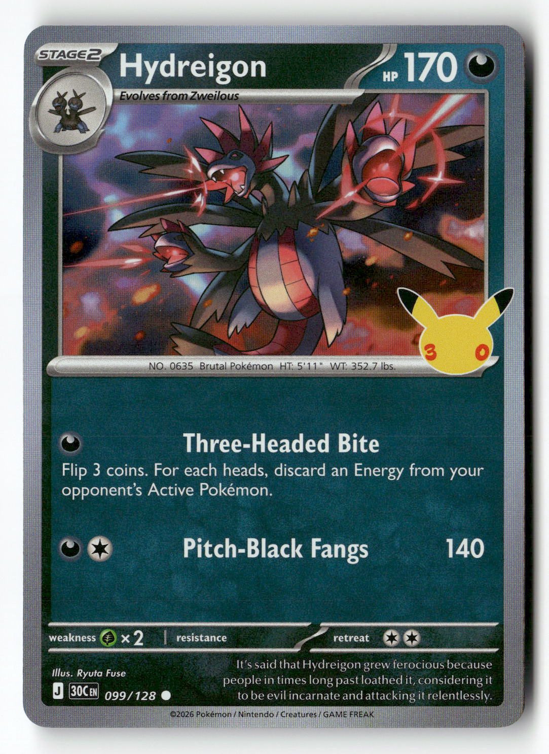 Hydreigon | Near Mint / English / Holofoil