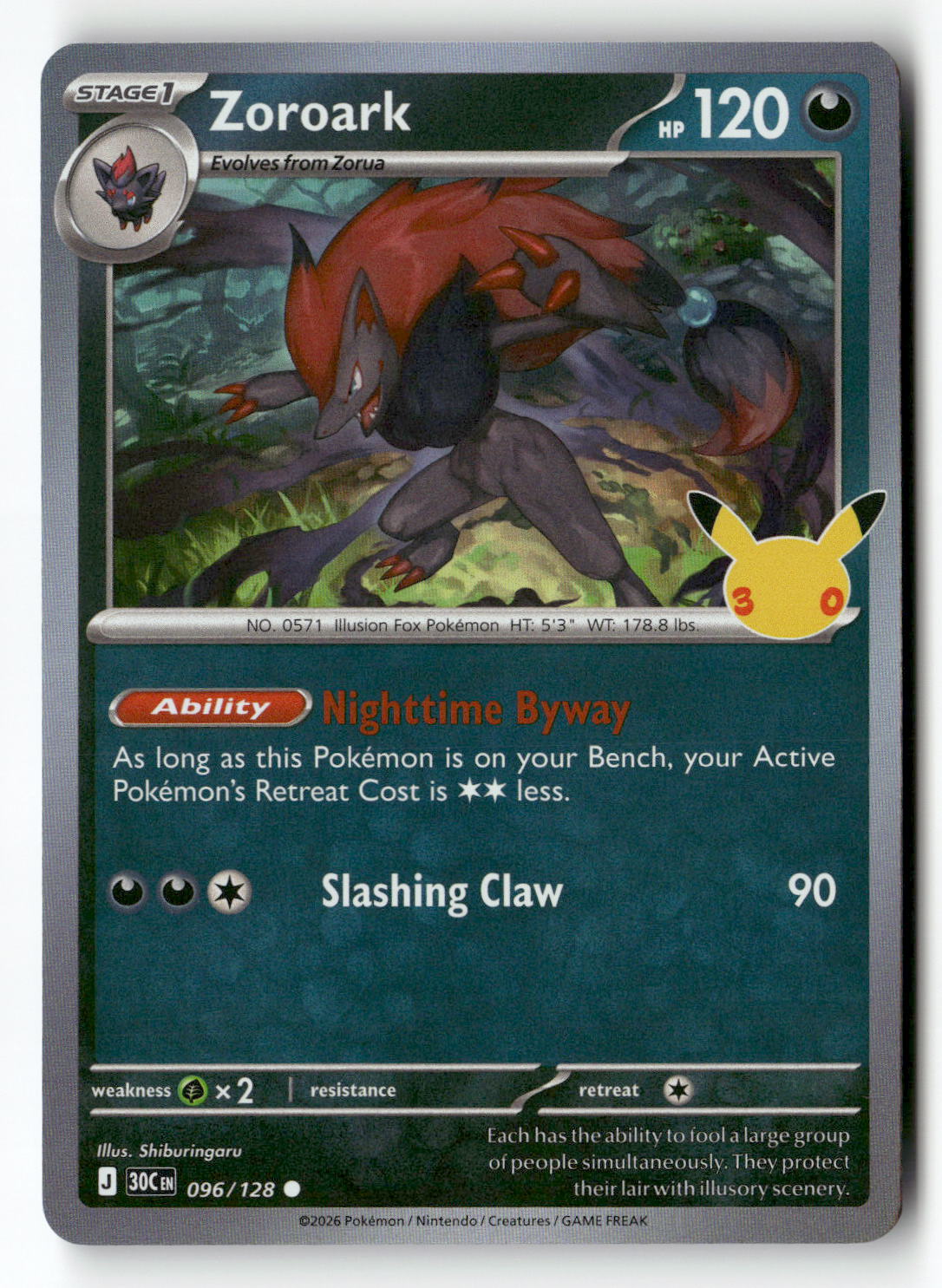 Zoroark | Near Mint / English / Holofoil