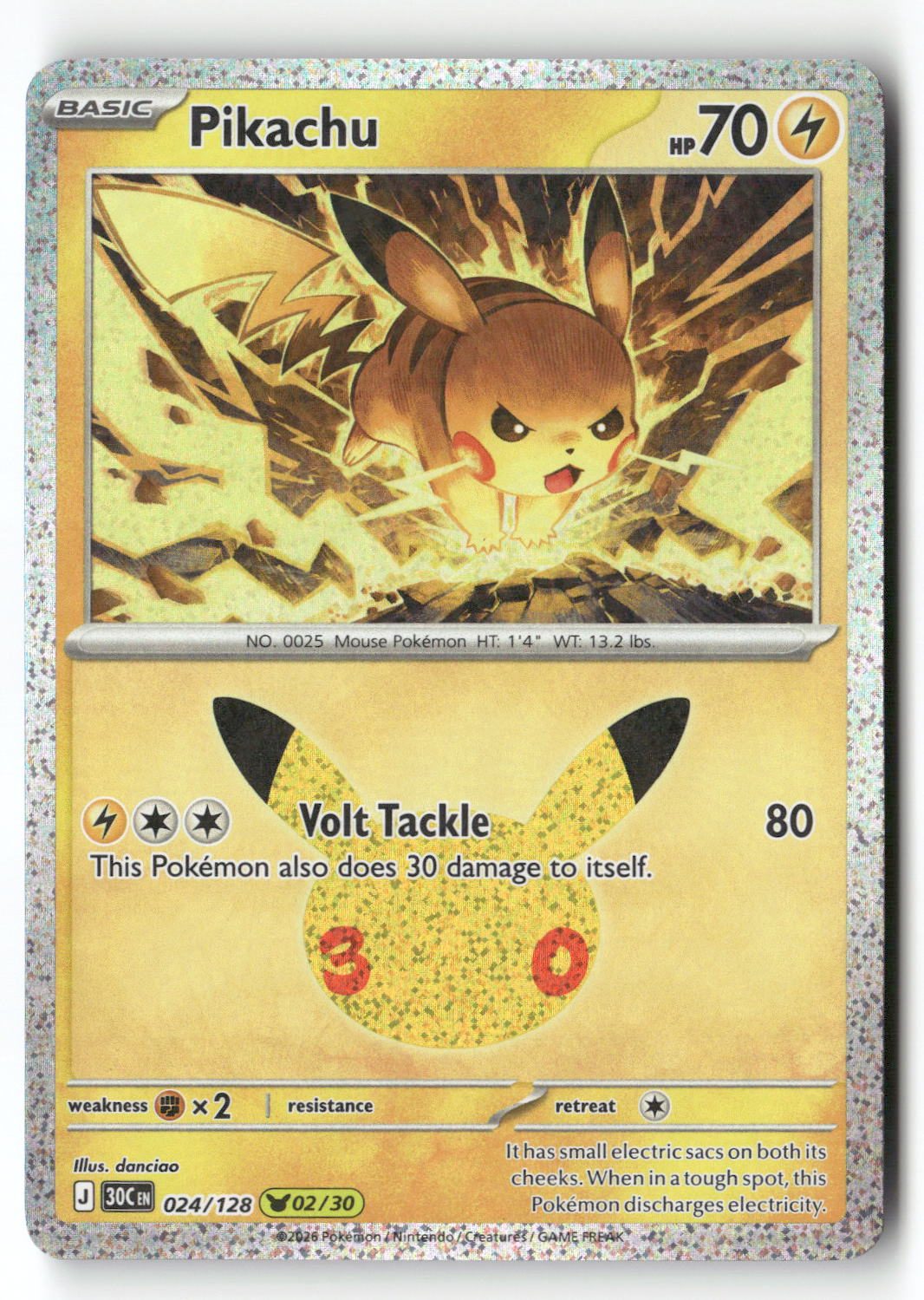 Pikachu - 024/128