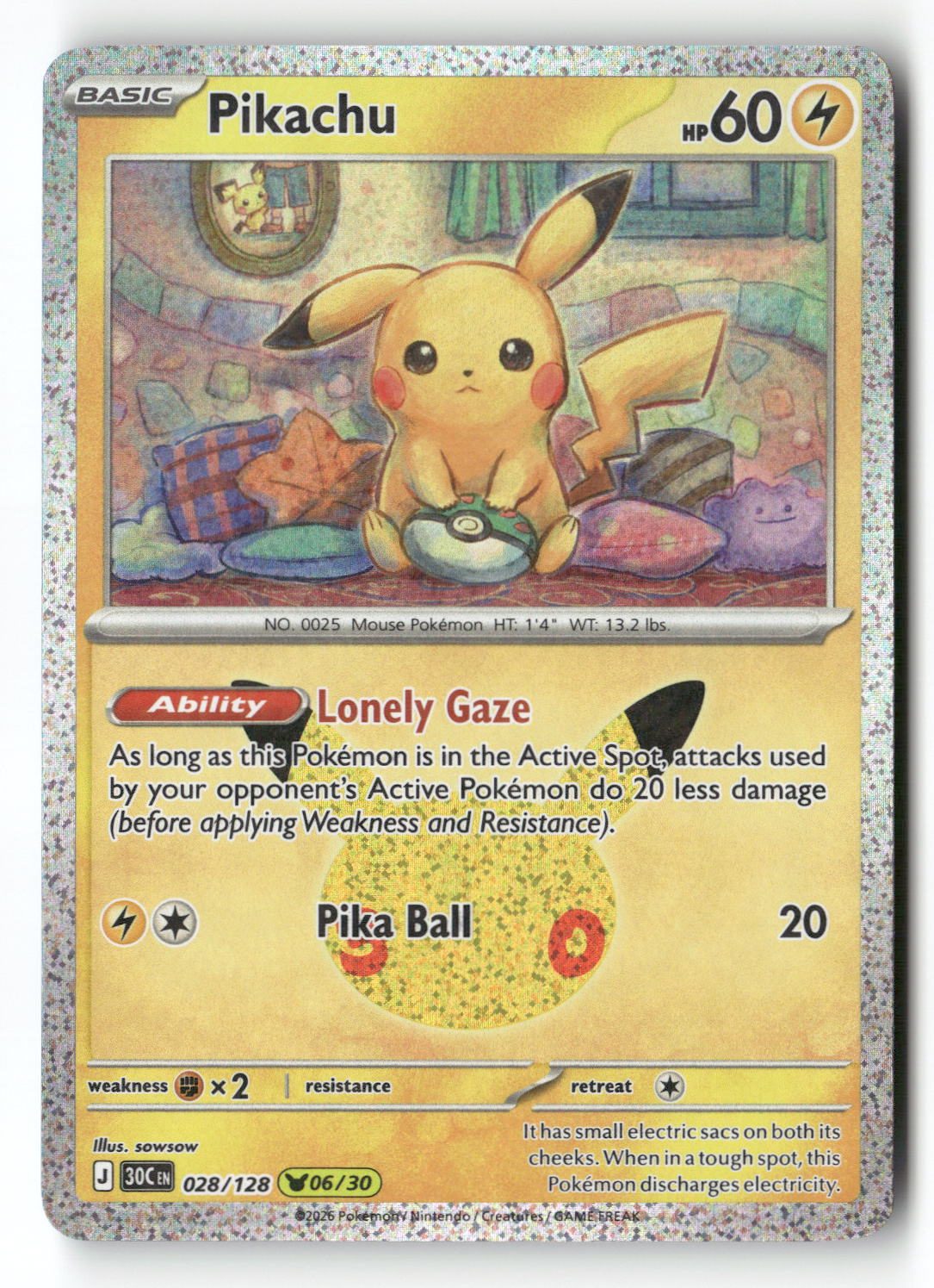 Pikachu - 028/128
