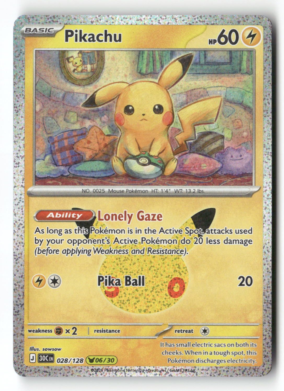 Pikachu - 028/128
