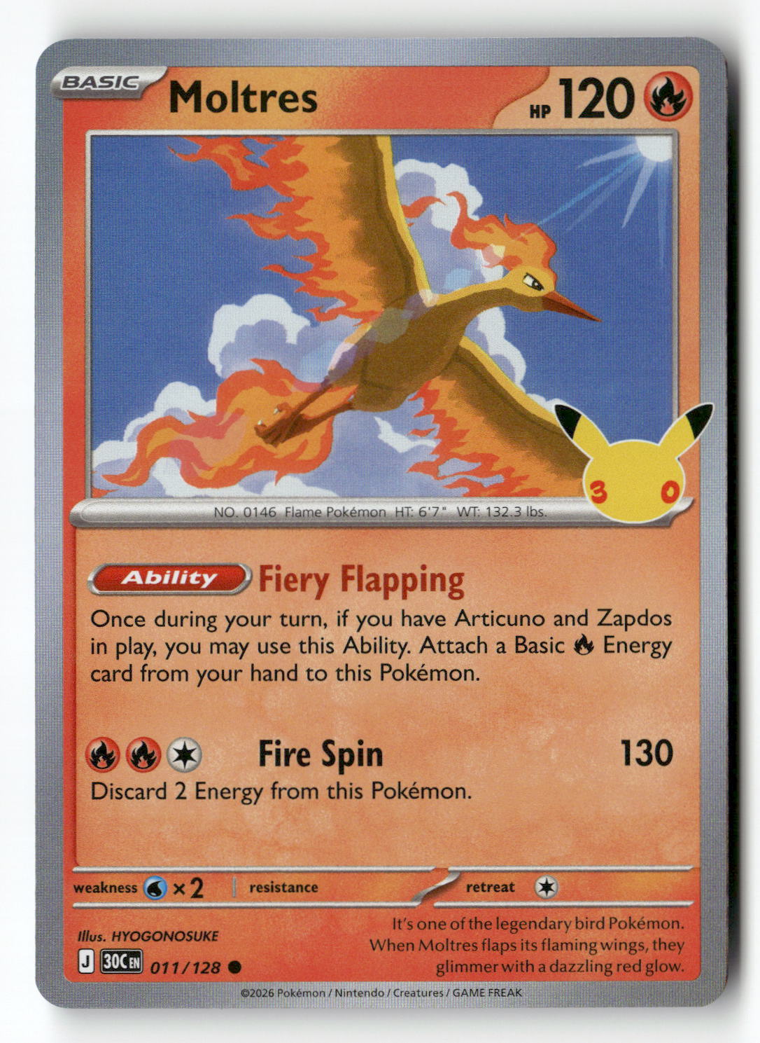 Moltres - 011/128