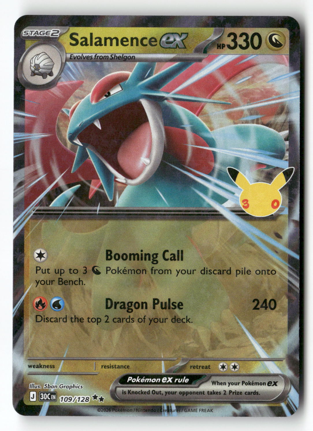 Salamence ex - 109/128