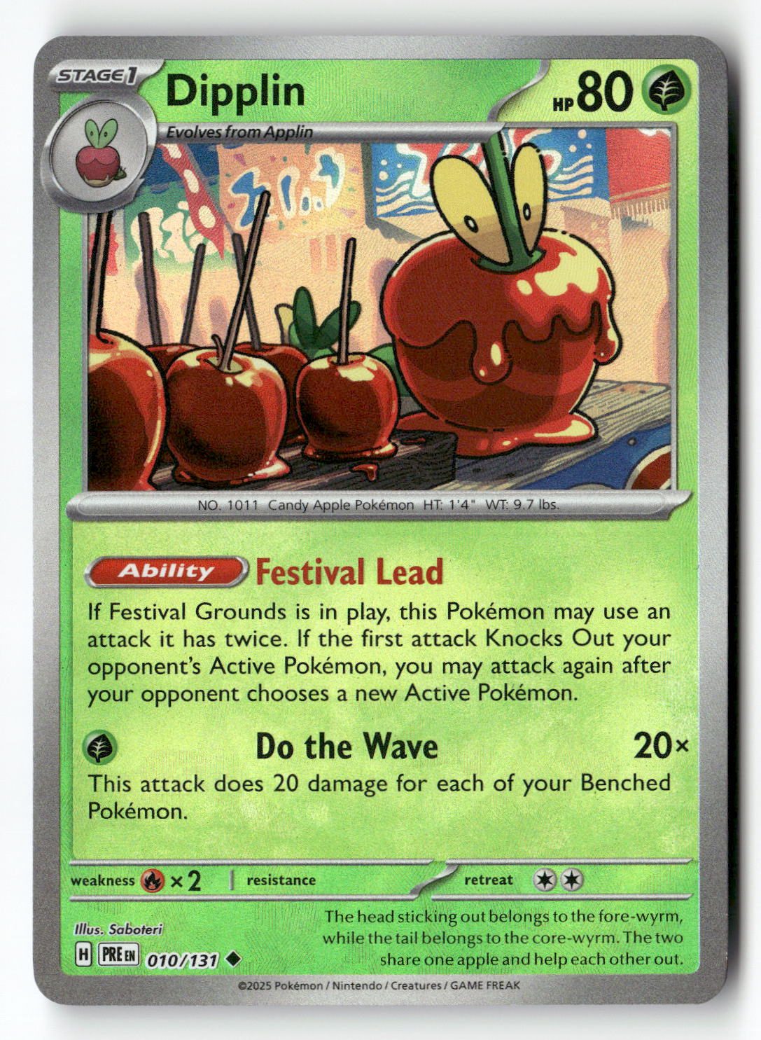 Dipplin (Poke Ball Pattern)