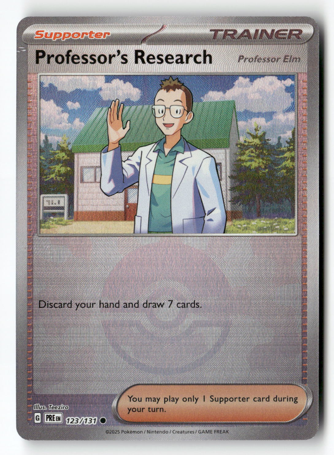 Professor's Research [Professor Elm] (Poke Ball Pattern)
