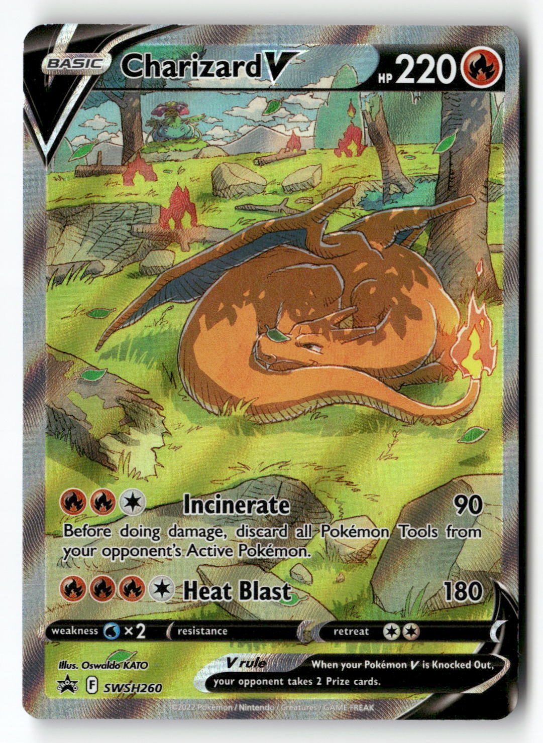 Charizard V - SWSH260
