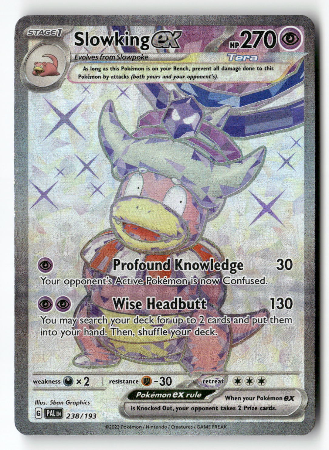Slowking ex - 238/193