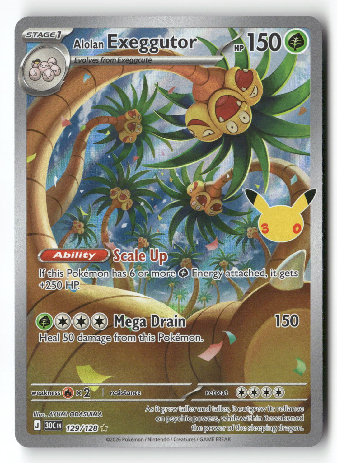Alolan Exeggutor - 129/128