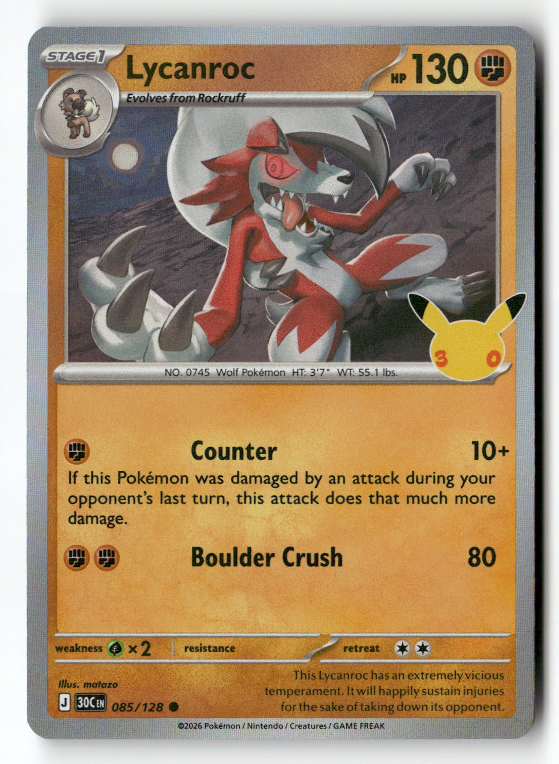 Lycanroc - 085/128