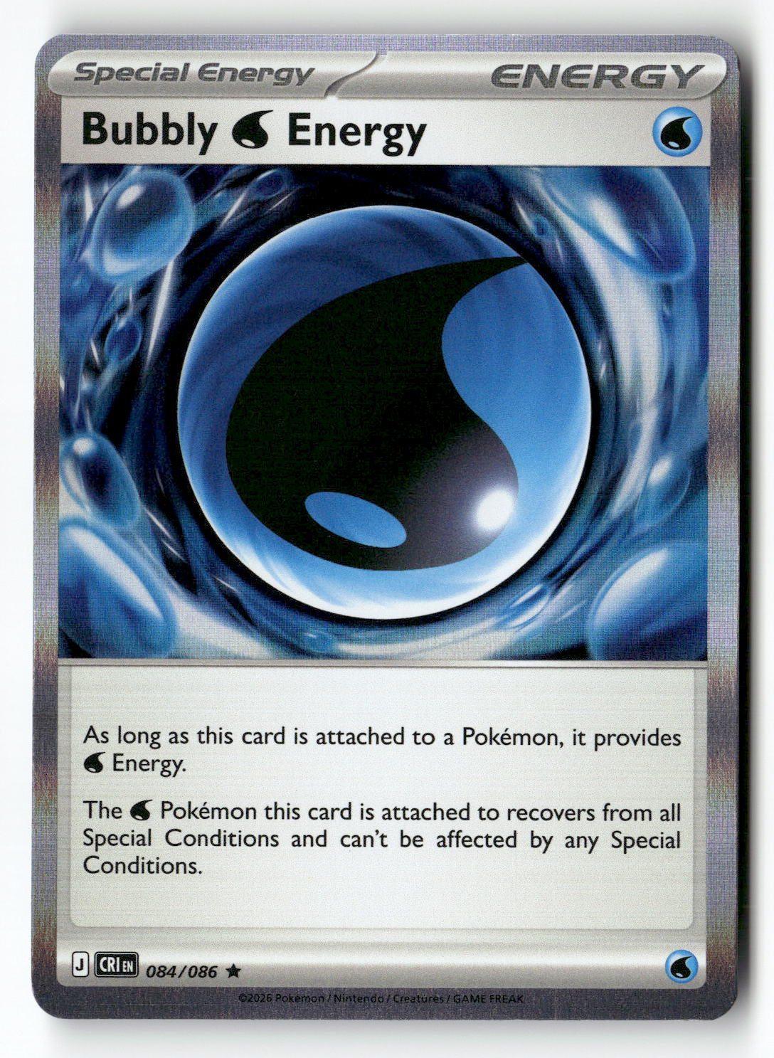 Bubbly W Energy | Near Mint / English / Holofoil