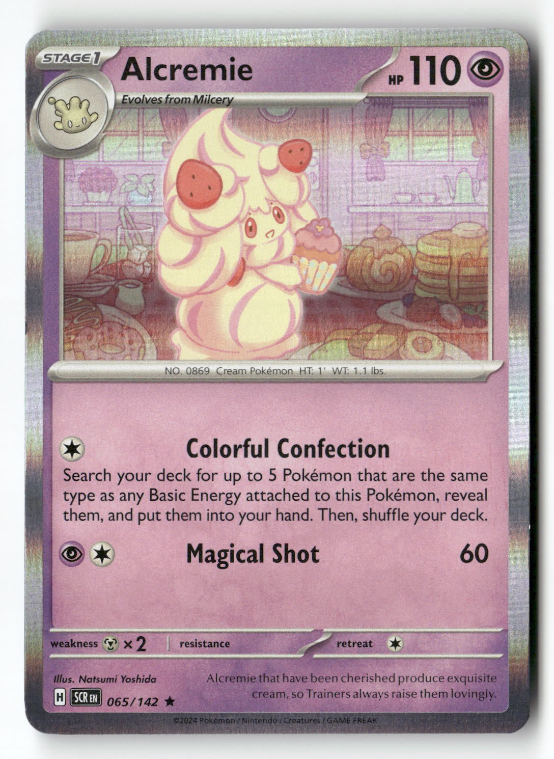 Alcremie | Near Mint / English / Holofoil