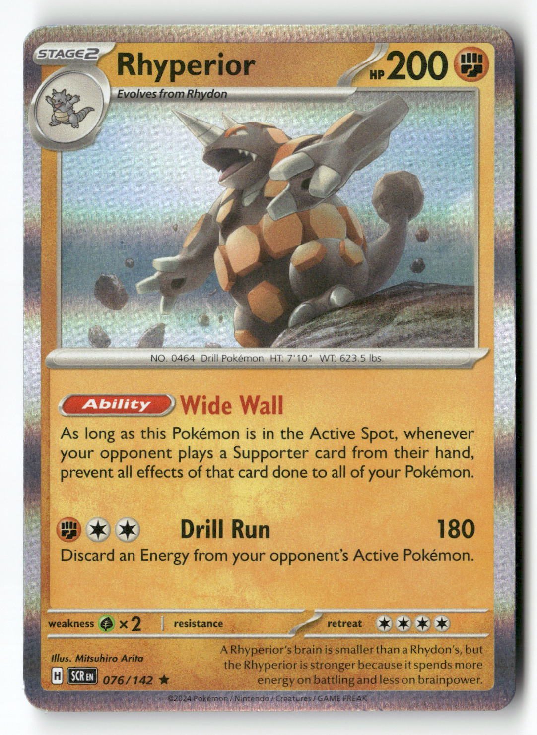 Rhyperior | Near Mint / English / Holofoil