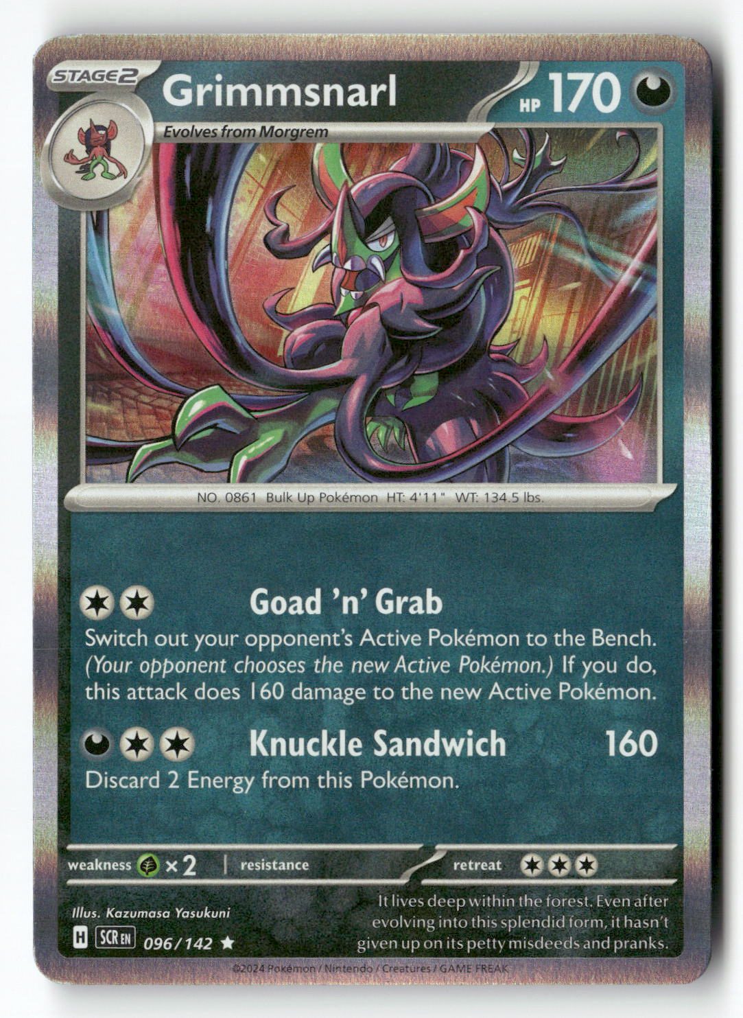 Grimmsnarl | Near Mint / English / Holofoil