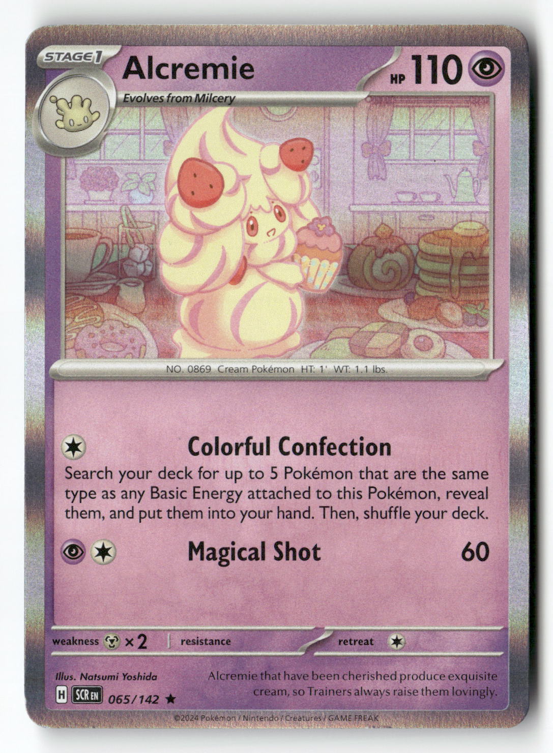 Alcremie | Near Mint / English / Holofoil