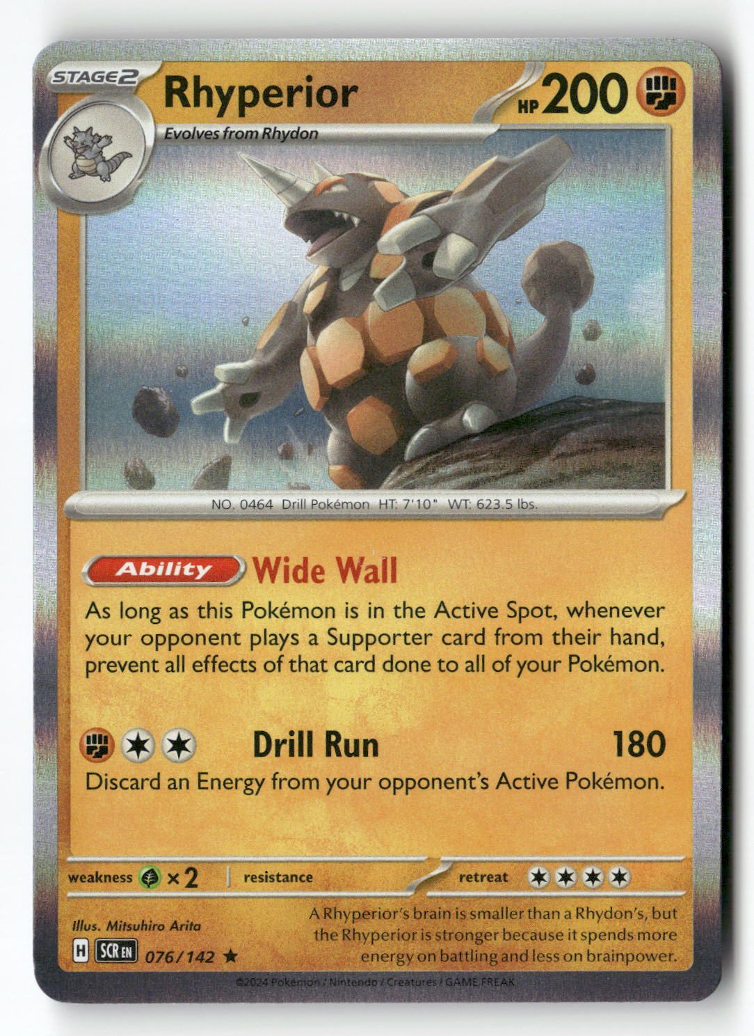 Rhyperior | Near Mint / English / Holofoil