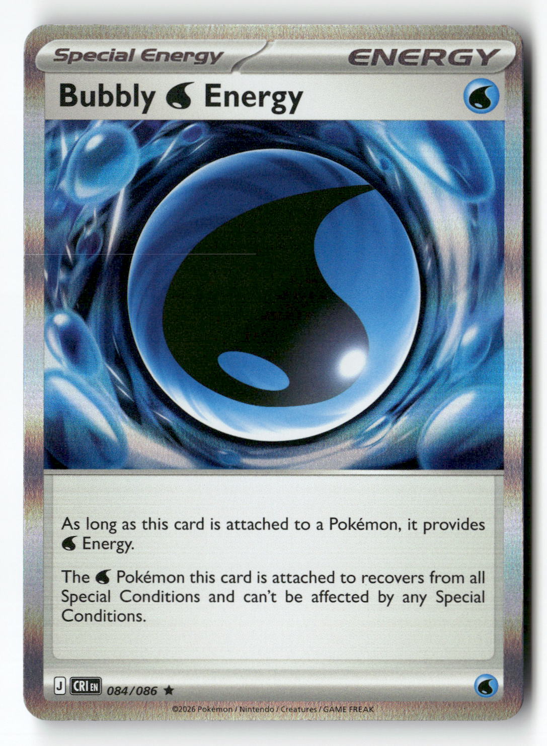 Bubbly W Energy | Near Mint / English / Holofoil