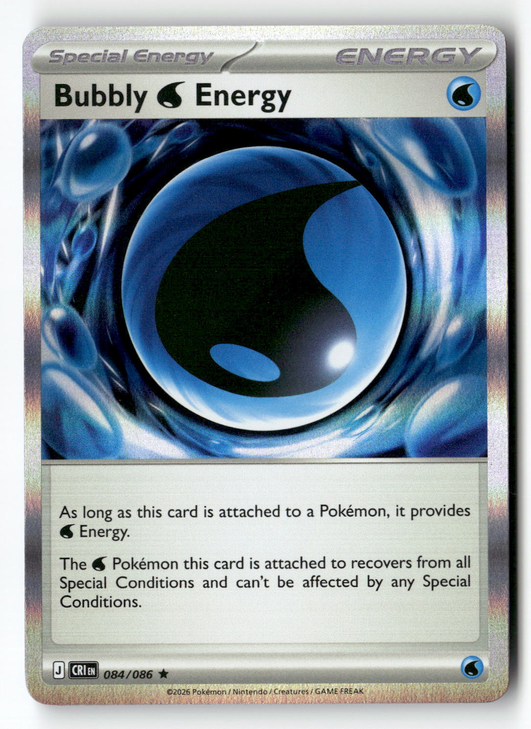 Bubbly W Energy | Near Mint / English / Holofoil