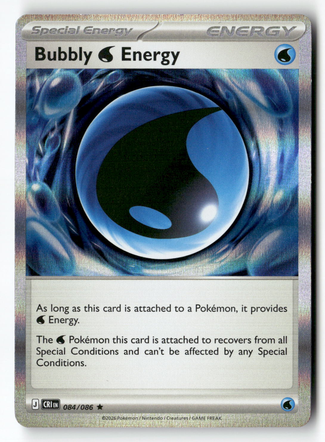 Bubbly W Energy | Near Mint / English / Holofoil