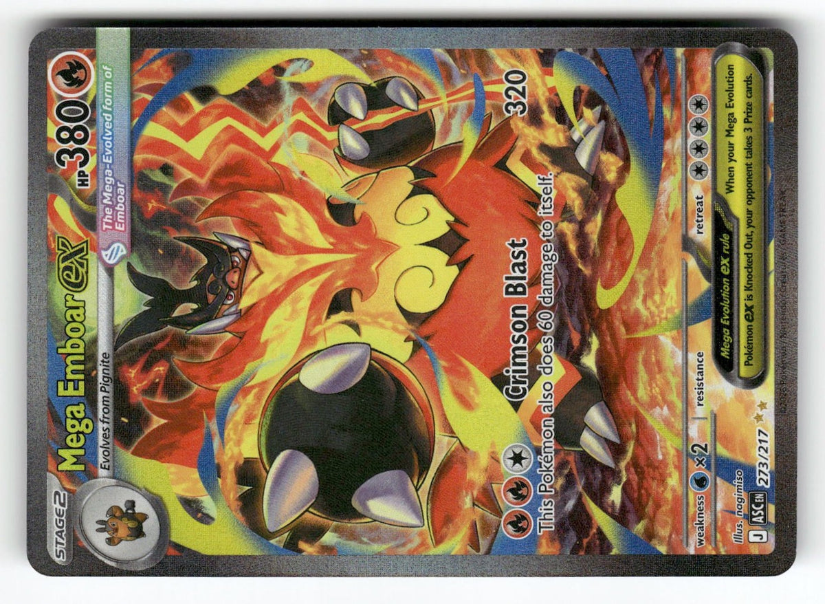 Mega Emboar ex - 273/217